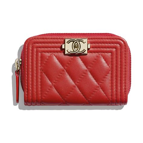 boy chanel zipped coin purse price|Chanel small wallet zip.